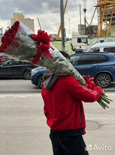27 Роз букет L- 150 см., Москва