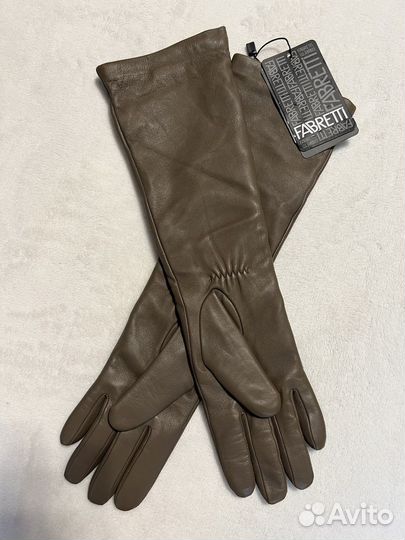 Перчатки кожаные новые