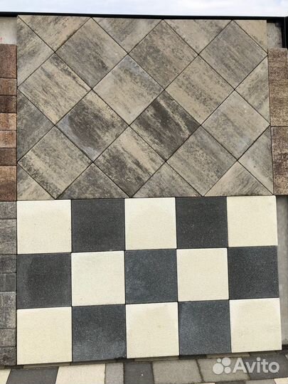 Тротуарная плитка Плацтоун цвет Клинкер