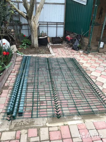 Забор сетка 3D