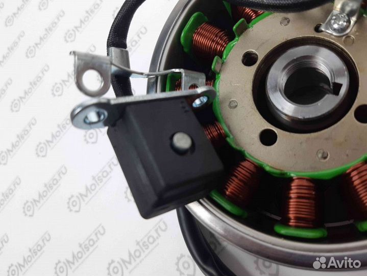 Зажигание в сборе с маховиком 163FML-2 (200cc),167