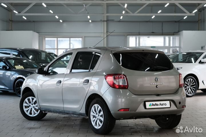 Renault Sandero 1.6 МТ, 2015, 137 000 км