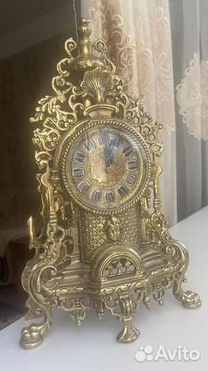 Бронзовые, настольные, каминные часы