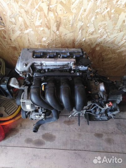 Двигатель на toyota corolla fielder 1zz-fe