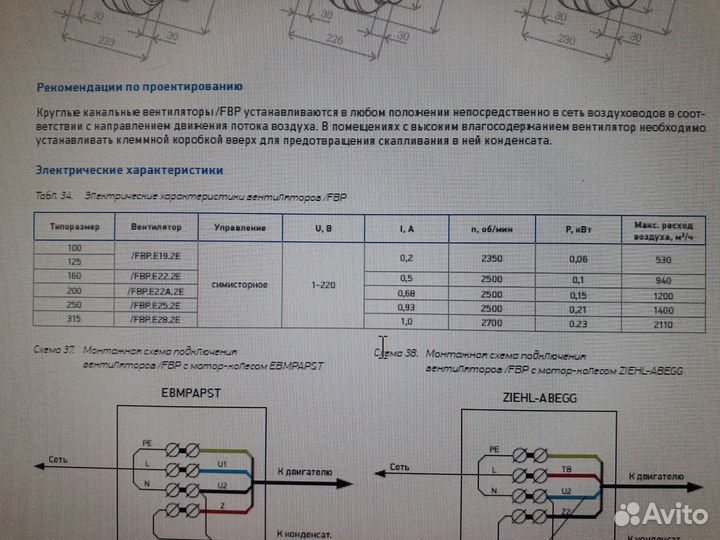 Канальный вентилятор
