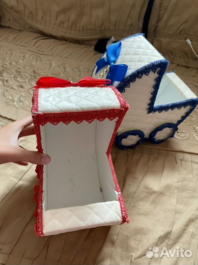 Колясочки на свадьбу (девочка/мальчик)