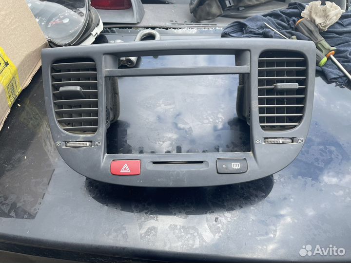 Рамка магнитолы киа рио 2