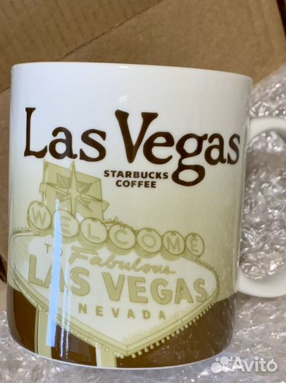 Кружка Las Vegas Starbucks большая