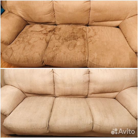 Химчистка мебели и сушка