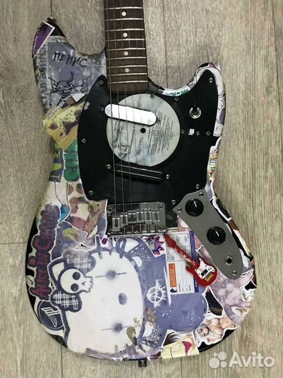 Электрогитара Fender squier bullet Mustang