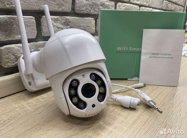 Уличная поворотная wifi камера