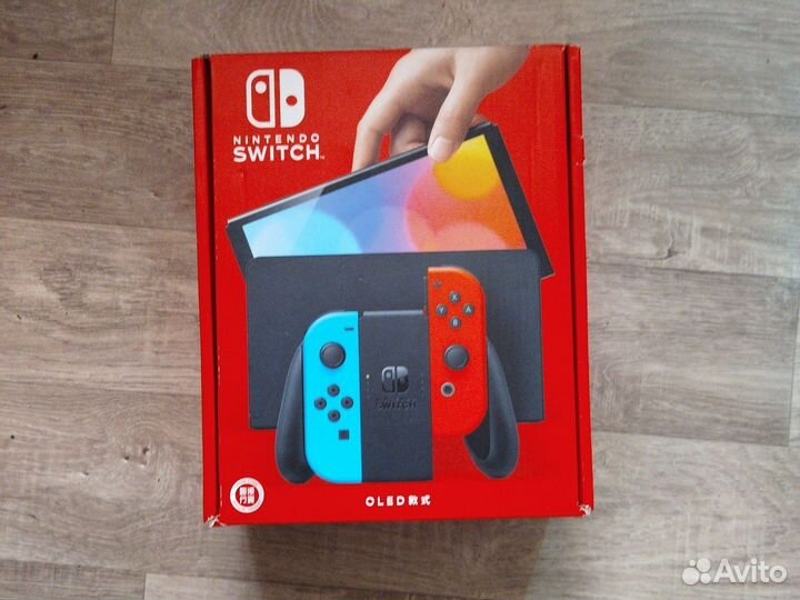 Nintendo switch oled прошитая (чип)