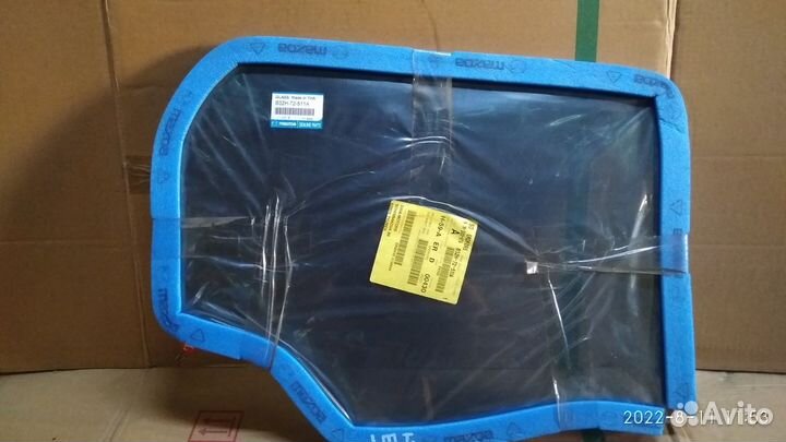 Стекло двери задней правой (хэтчбэк) Mazda 3 (2002