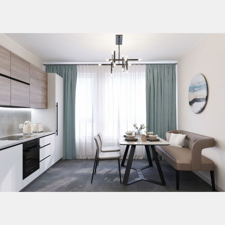 2-к. квартира, 54,6 м², 20/22 эт.