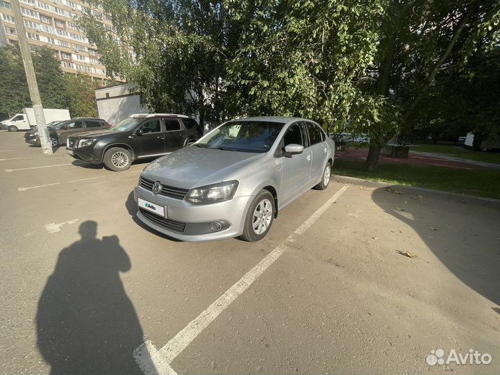 Volkswagen Polo 1.6 AT, 2011, 147 000 км