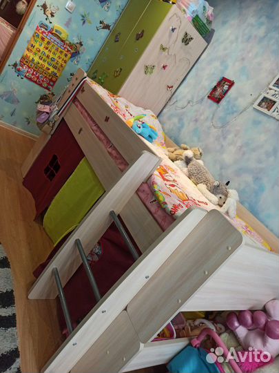 Кровать чердак