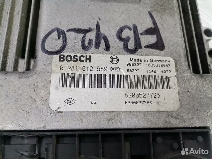 Блок управления двигателем для Renault Scenic 2