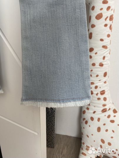 Джинсы клеш для девочки 92