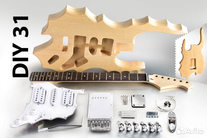 Электрогитара. Корпус. Конструктор