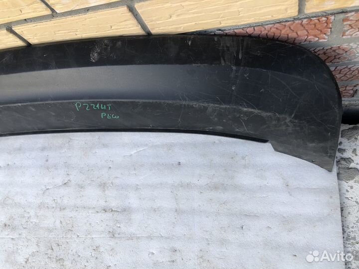 Спойлер бампера заднего Rapid, оригинал, б/у