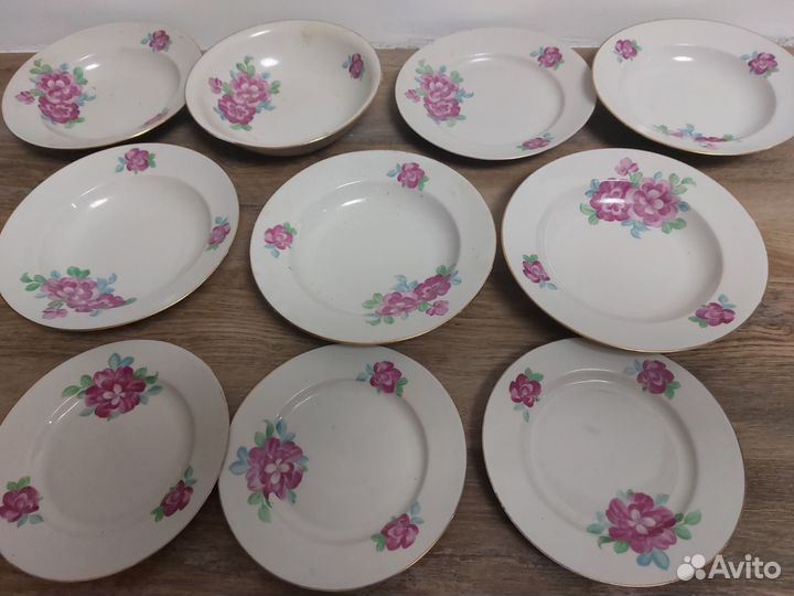 Сервиз столовый Дулево Фарфор СССР