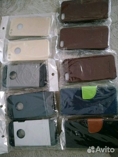 Чехол iPhone 5 5s кожаный новый авито доставкой