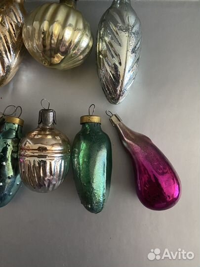 Елочные игрушки СССР