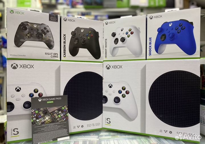 Xbox Series S + готовые подписки (магазин)
