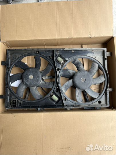 Вентилятор охлаждения opel insignia 2.0л