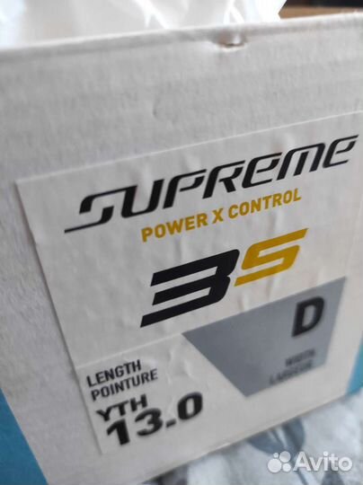 Коньки bauer supreme 3s yth13D