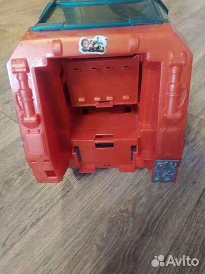 Игрушечные машины мусоровоз и бензовоз