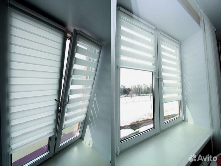 Рулонные шторы на заказ. Установка бесплатно