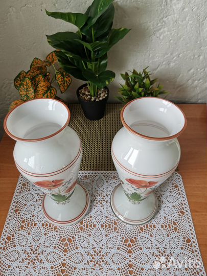 Ваза Маки, мальцовское стекло, дхз, СССР