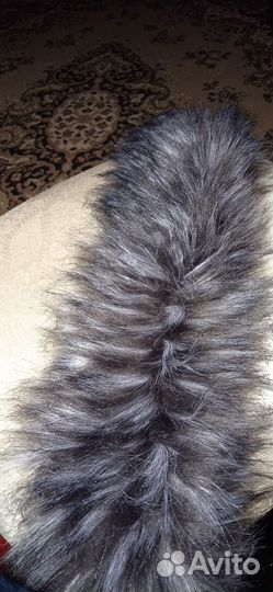 Меховой воротник на капюшон
