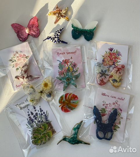 Брошки ручной работы