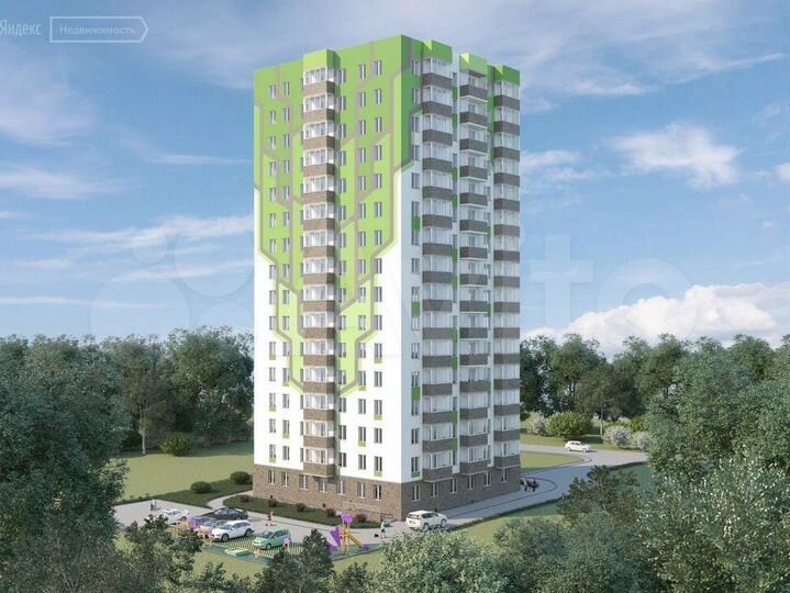 3-к. квартира, 68,7 м², 2/16 эт.