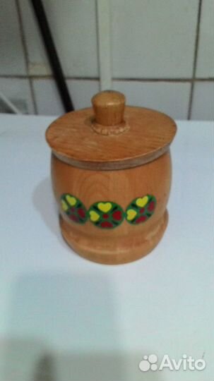 Кухонная утварь, дерево, соломка СССР