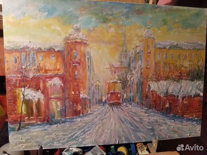 Картина маслом на холсте
