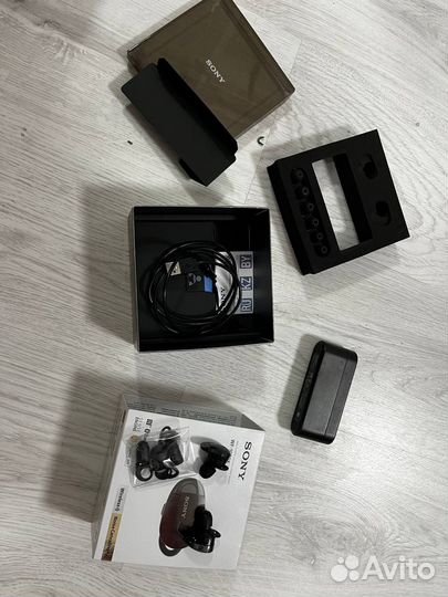 Наушники Sony wf 1000x черные