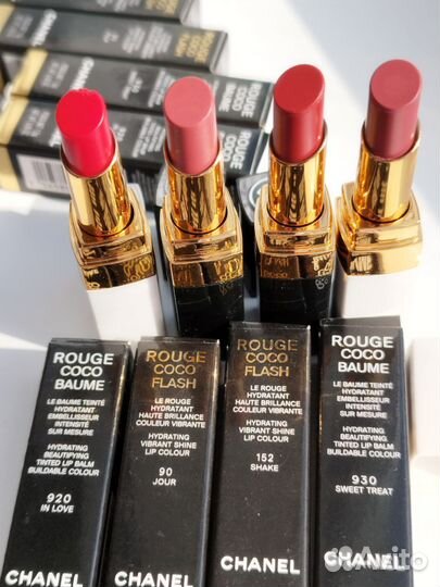 Набор миниатюр помад Chanel