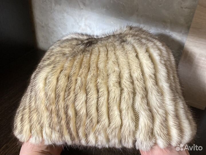 Шапка норковая