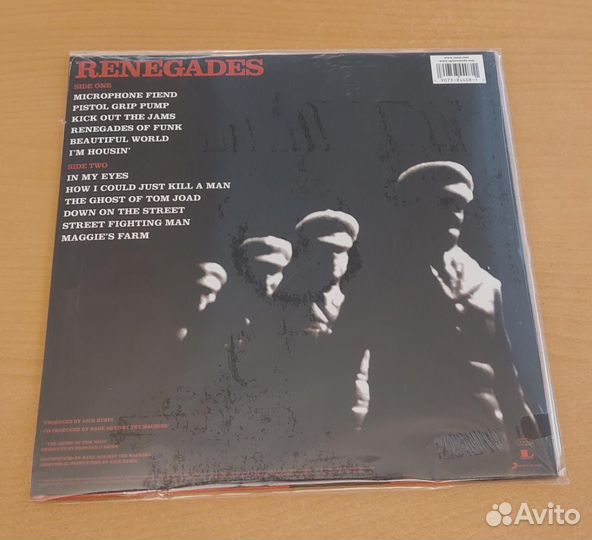 Rage Against The Machine – Renegades 2000 Re LP