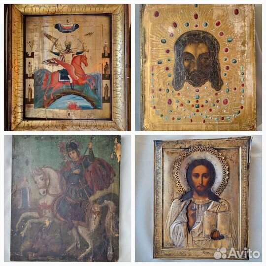 4 старинные иконы