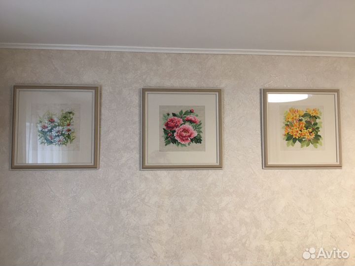 Картина вышитая крестом