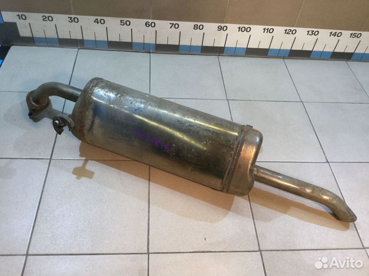 Глушитель основной Хендэ Солярис 2010-2017г