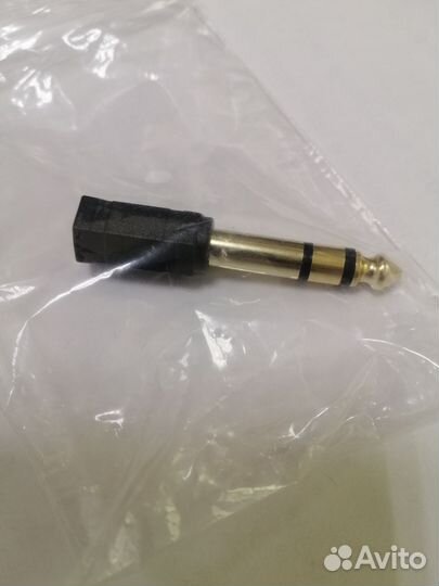 Адаптер Gold 3.5 на 6.35 мм