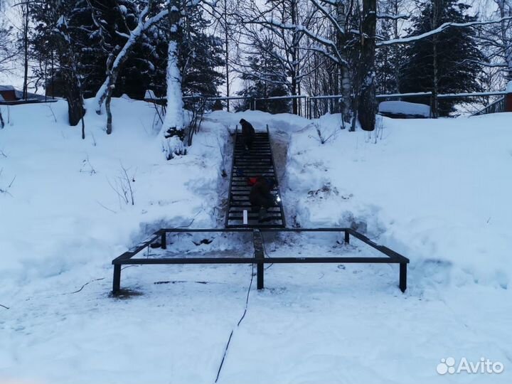 Винтовые сваи / Фундамент под ключ