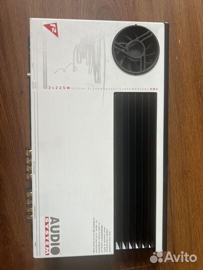 Усилител audio system f2-280