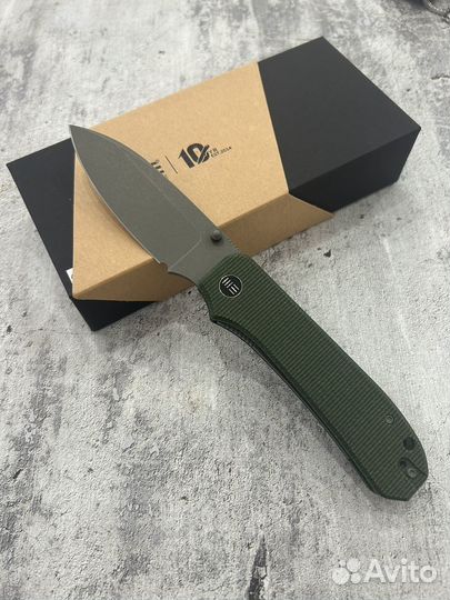 Складной нож We Knife Big Banter Stonewash