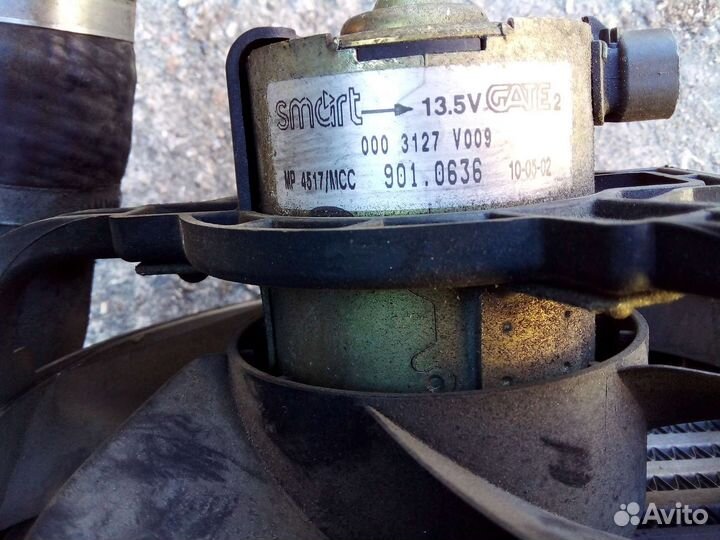 Вентилятор интеркулера smart